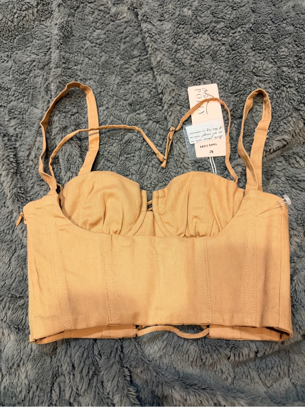 Oh Polly corset top us 0 nwt